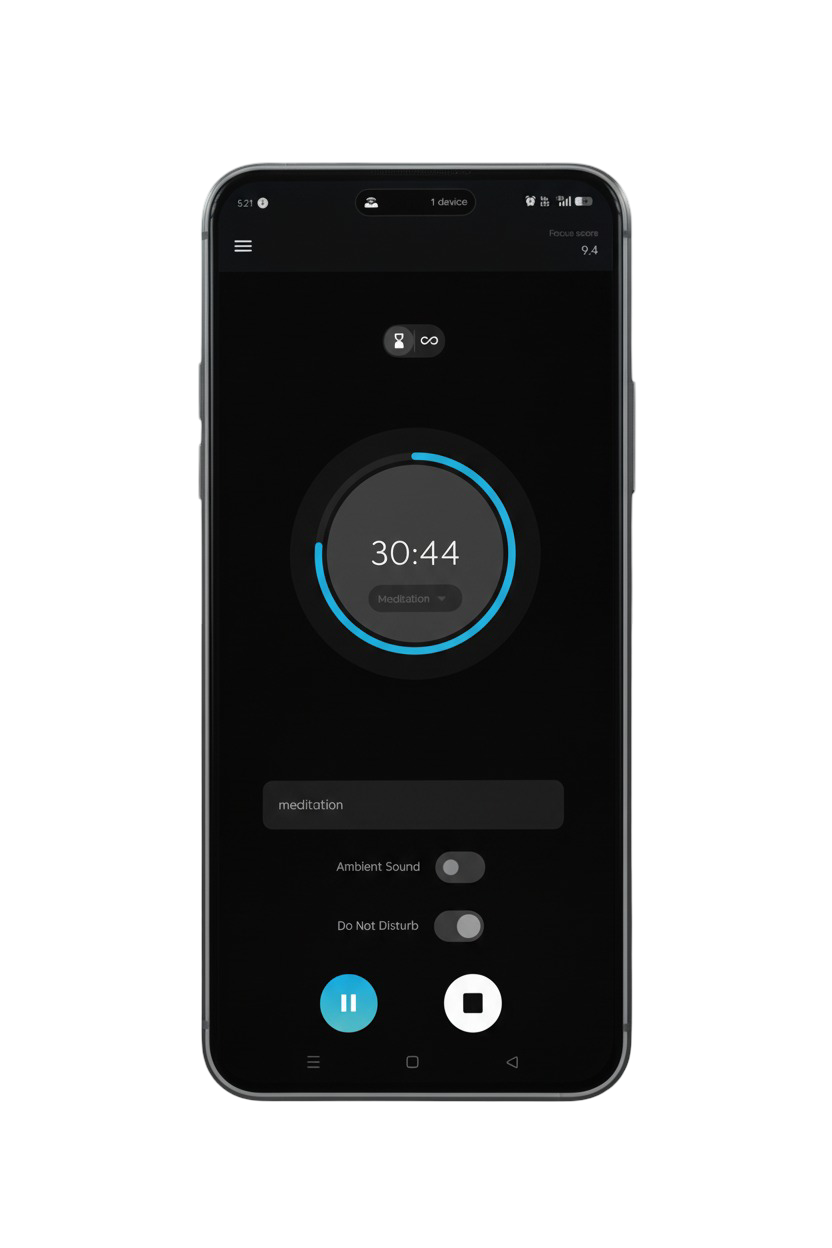 FLOW mobile screen preview